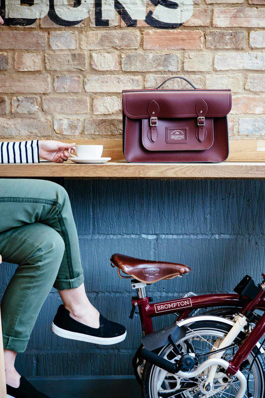 When CSC Met Brompton - Cambridge Satchel