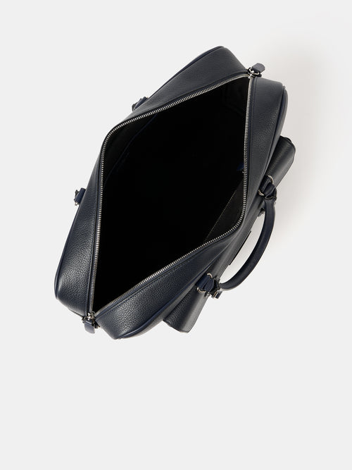 The Brief - Ink Calf Grain