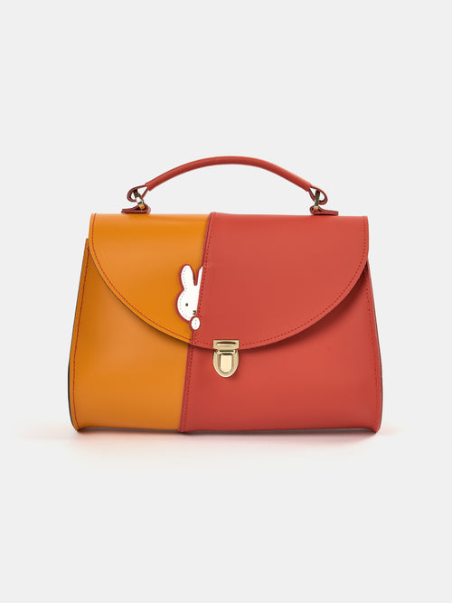 The Hiding Miffy Poppy - Carrot Orange, Windsor Tan & Brilliant White
