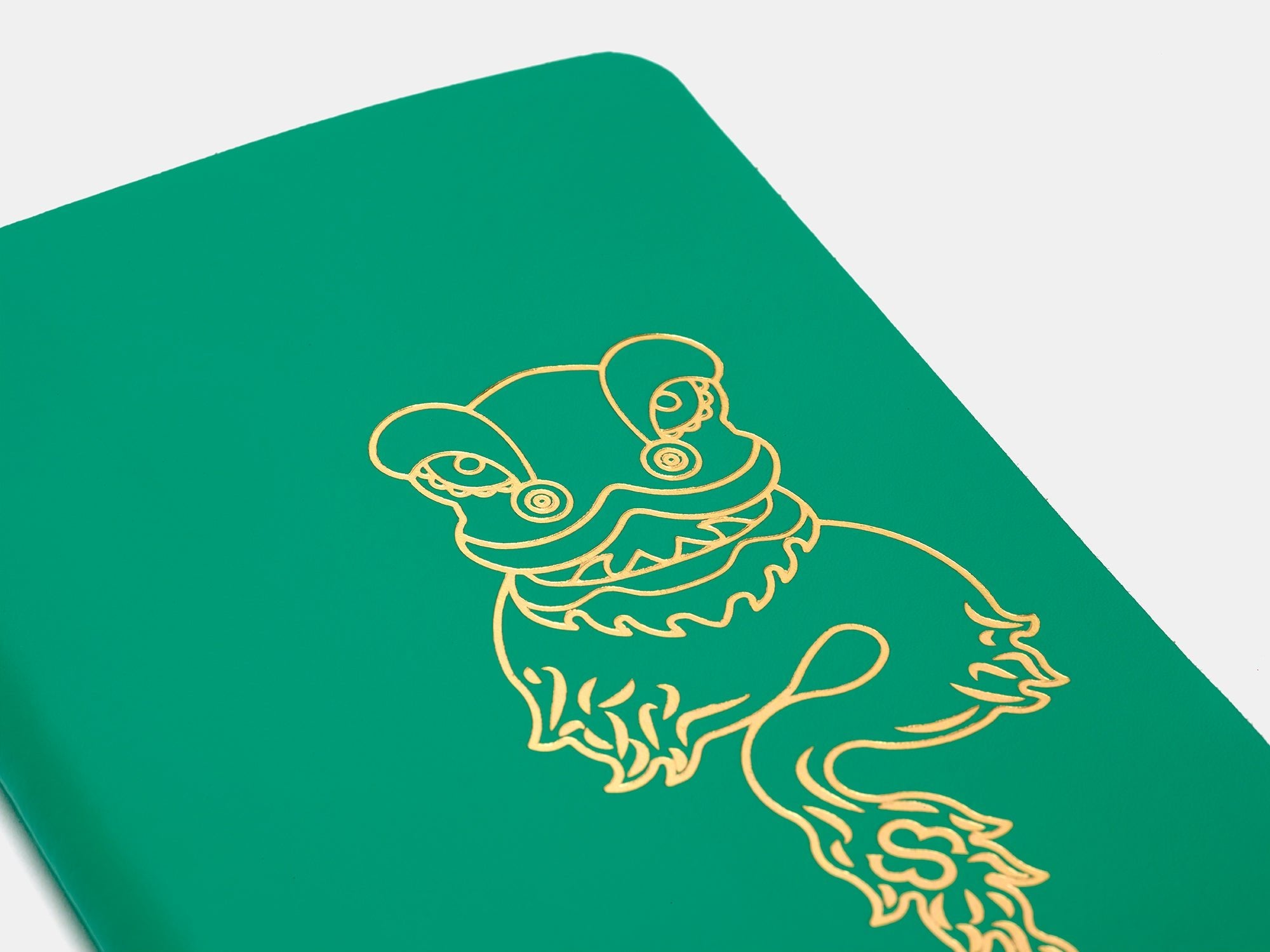 The Lunar New Year A6 Notebook - Emerald Green - Cambridge Satchel