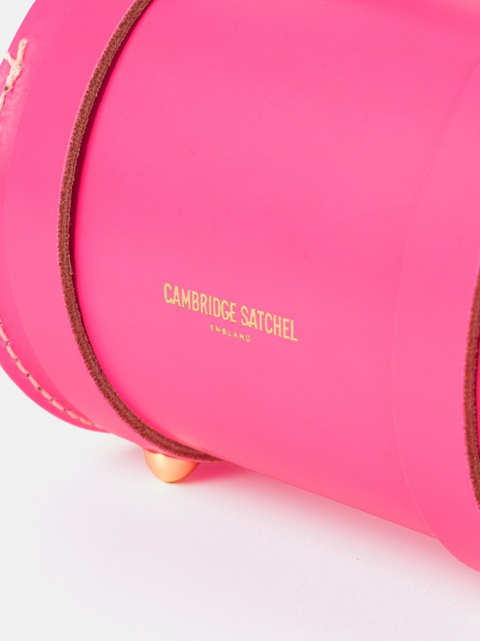 The Micro Bowls Bag - Fluoro Pink - Cambridge Satchel