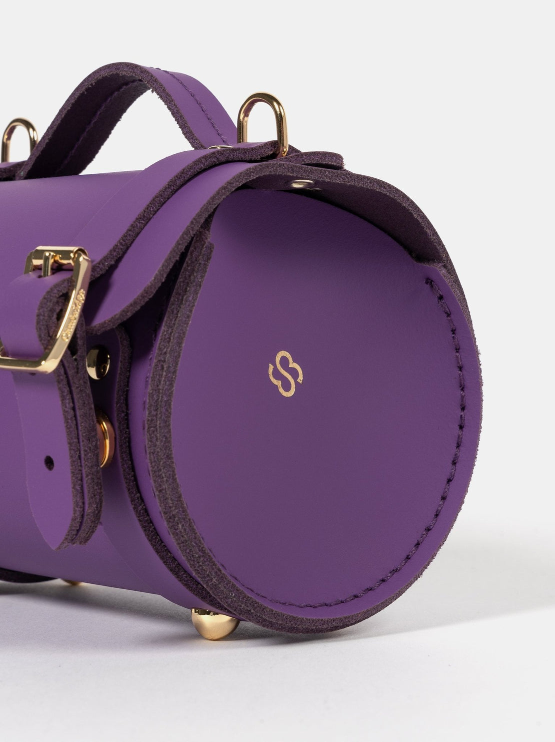 The Micro Bowls Bag - Purple Sapphire Matte - Cambridge Satchel