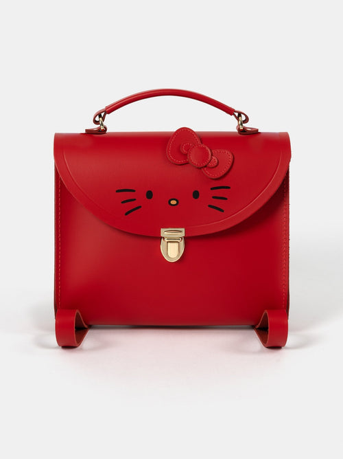 The Hello Kitty Poppy Backpack - Red - Cambridge Satchel
