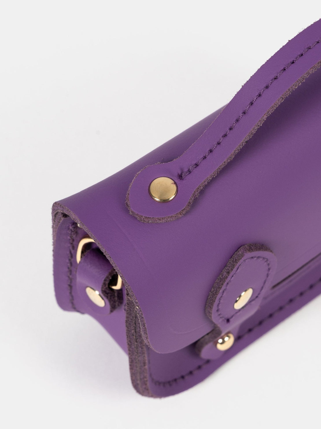 The Micro Satchel - Purple Sapphire Matte - Cambridge Satchel