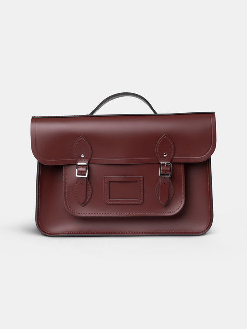 The 15 Inch Batchel - Oxblood - Cambridge Satchel