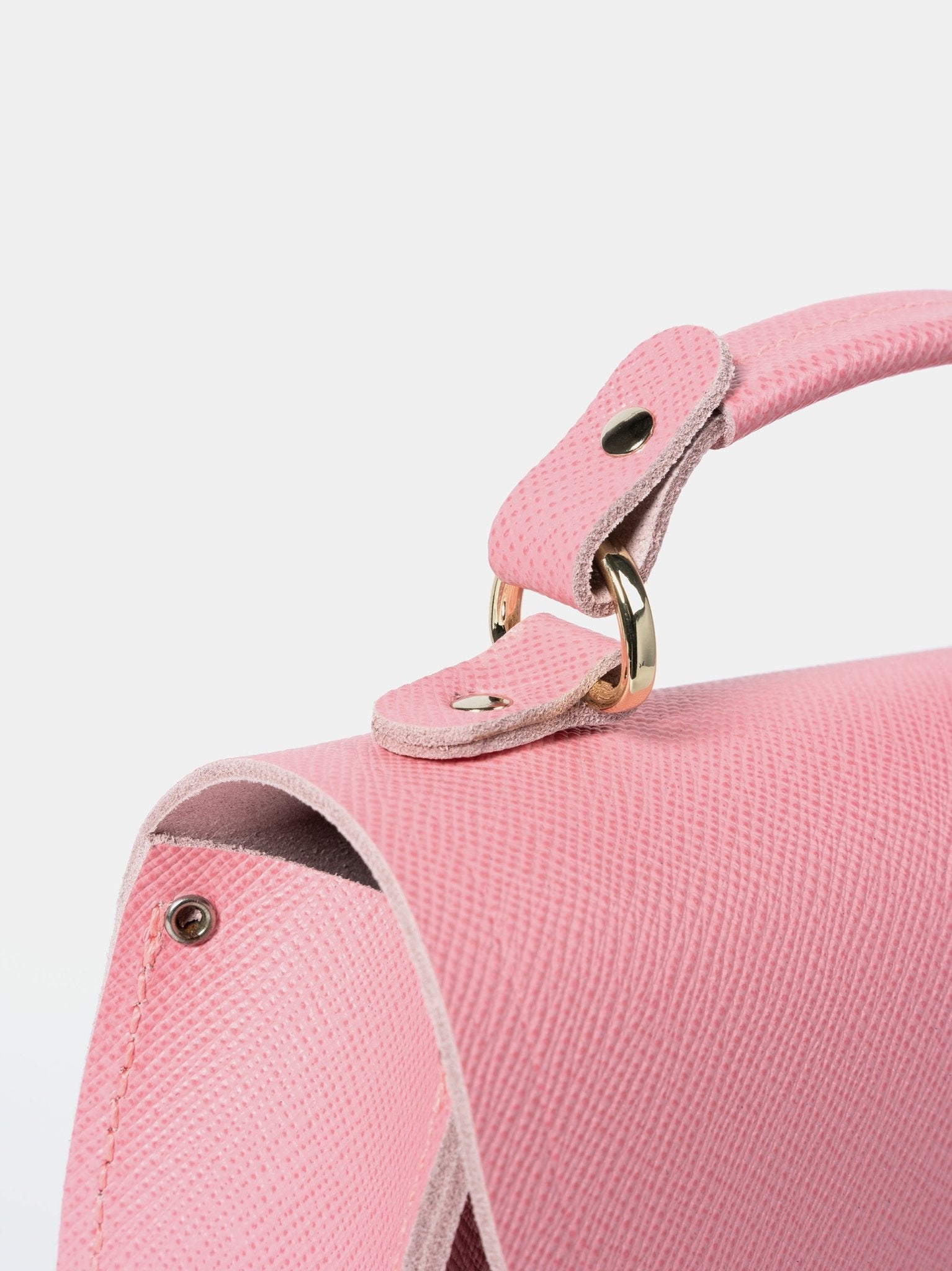 The Isla - Salmon Pink Saffiano - The Cambridge Satchel Co.
