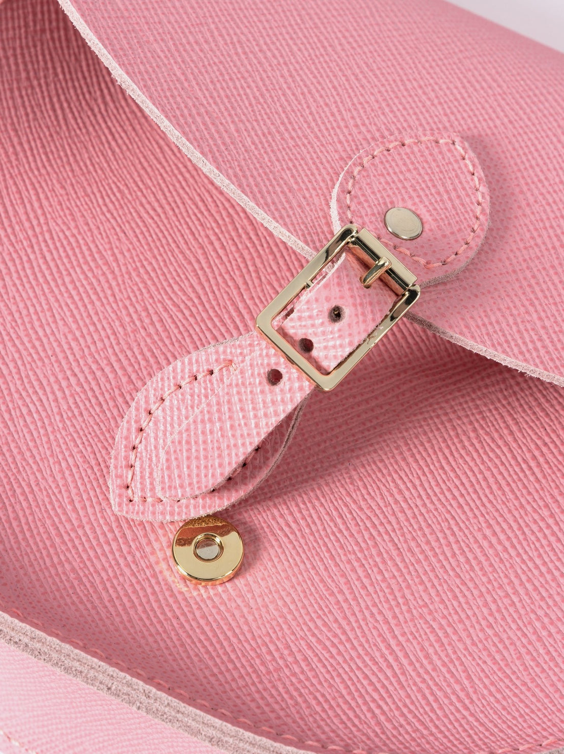 The Isla - Salmon Pink Saffiano - The Cambridge Satchel Co.
