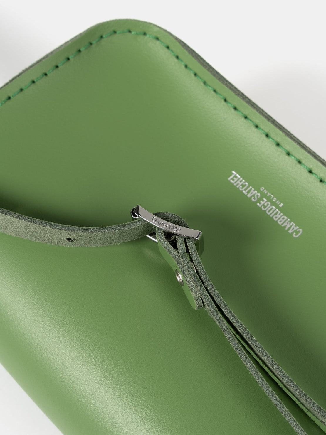 The Mini One Buckle - Heather Green - The Cambridge Satchel Co.