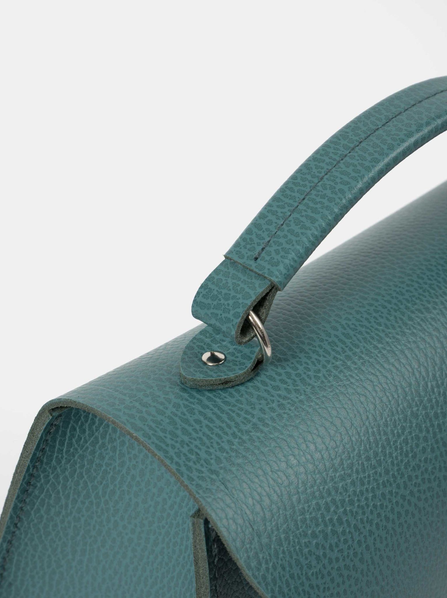 The Poppy - Lagoon Matte Celtic Grain - The Cambridge Satchel Company UK Store