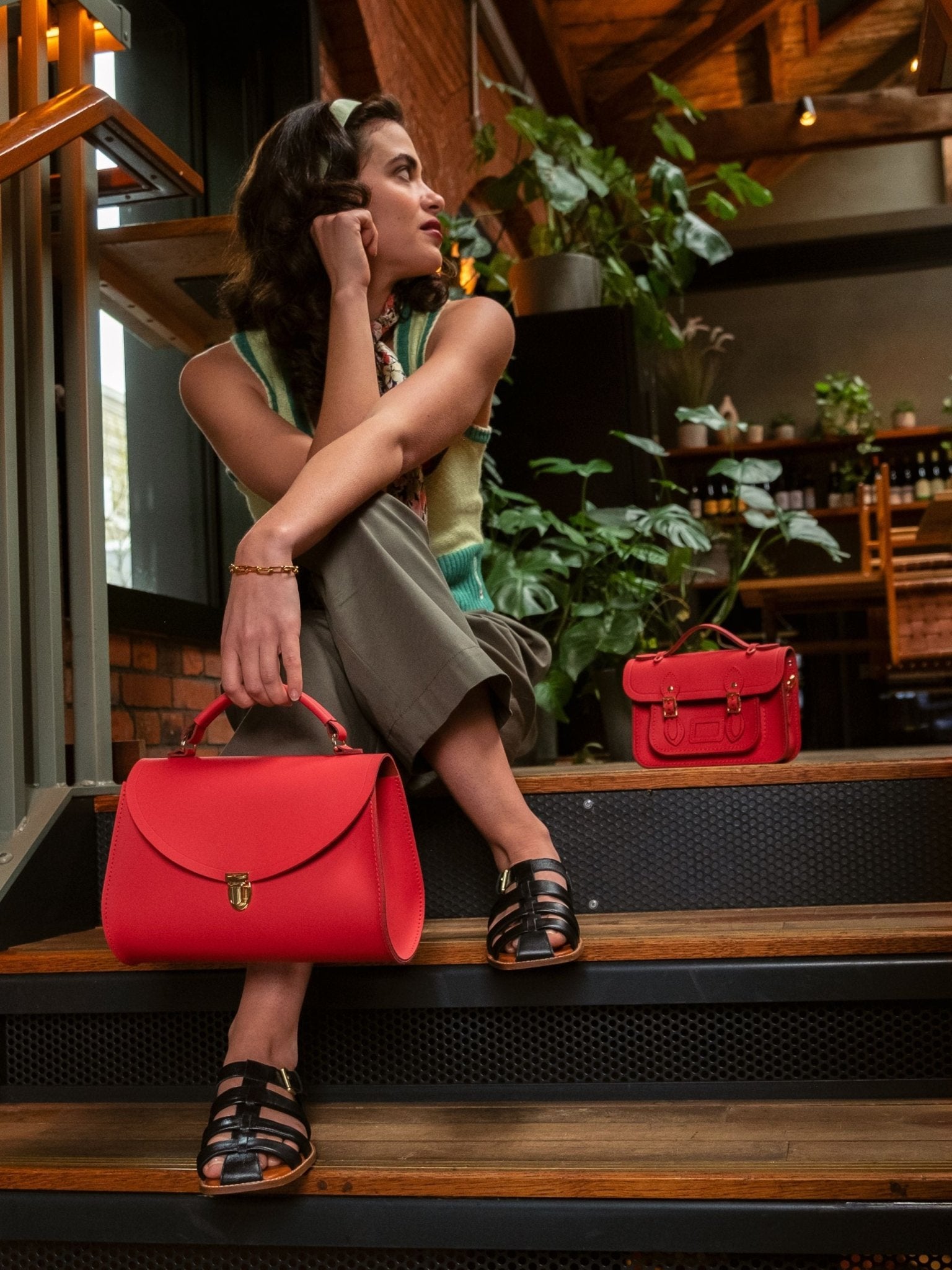 The Poppy - Rouge Matte - The Cambridge Satchel Co.