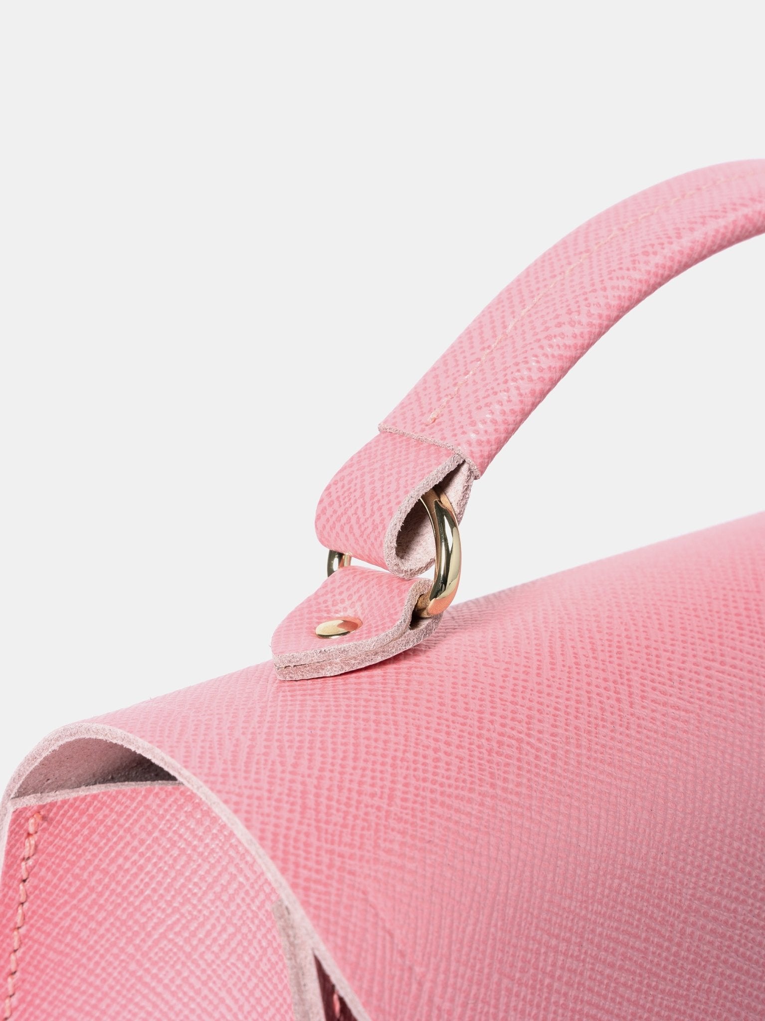 The Poppy - Salmon Pink Saffiano - The Cambridge Satchel Co.