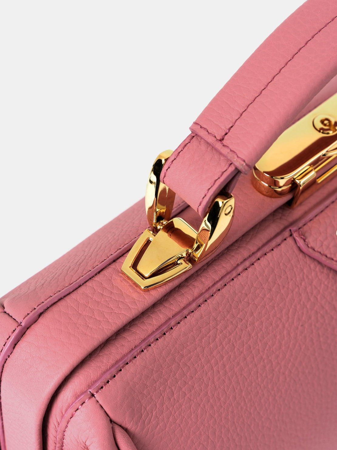 The Sophie - Rose Matte Calf Grain - The Cambridge Satchel Co.
