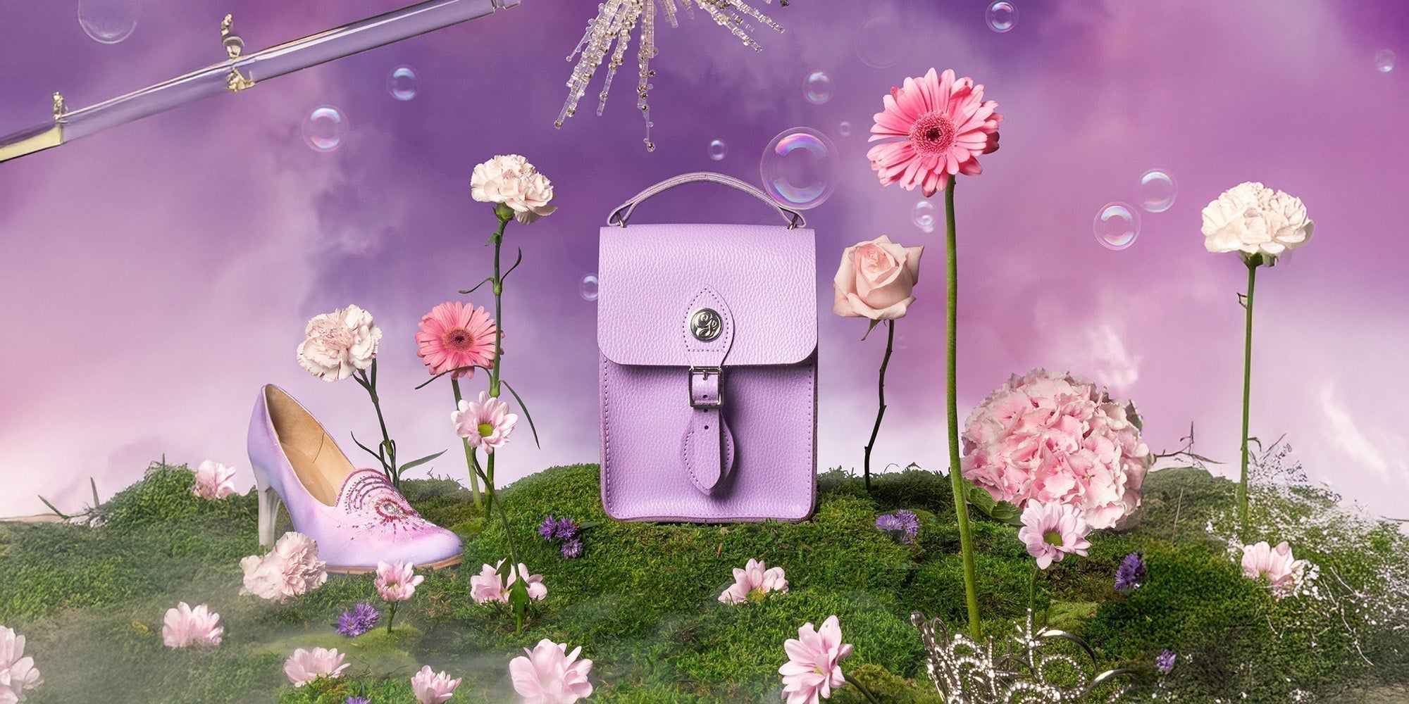 Liquorbrand Bonneville グリッターハンドバッグ Cambridge Satchel | Wicked: For Good