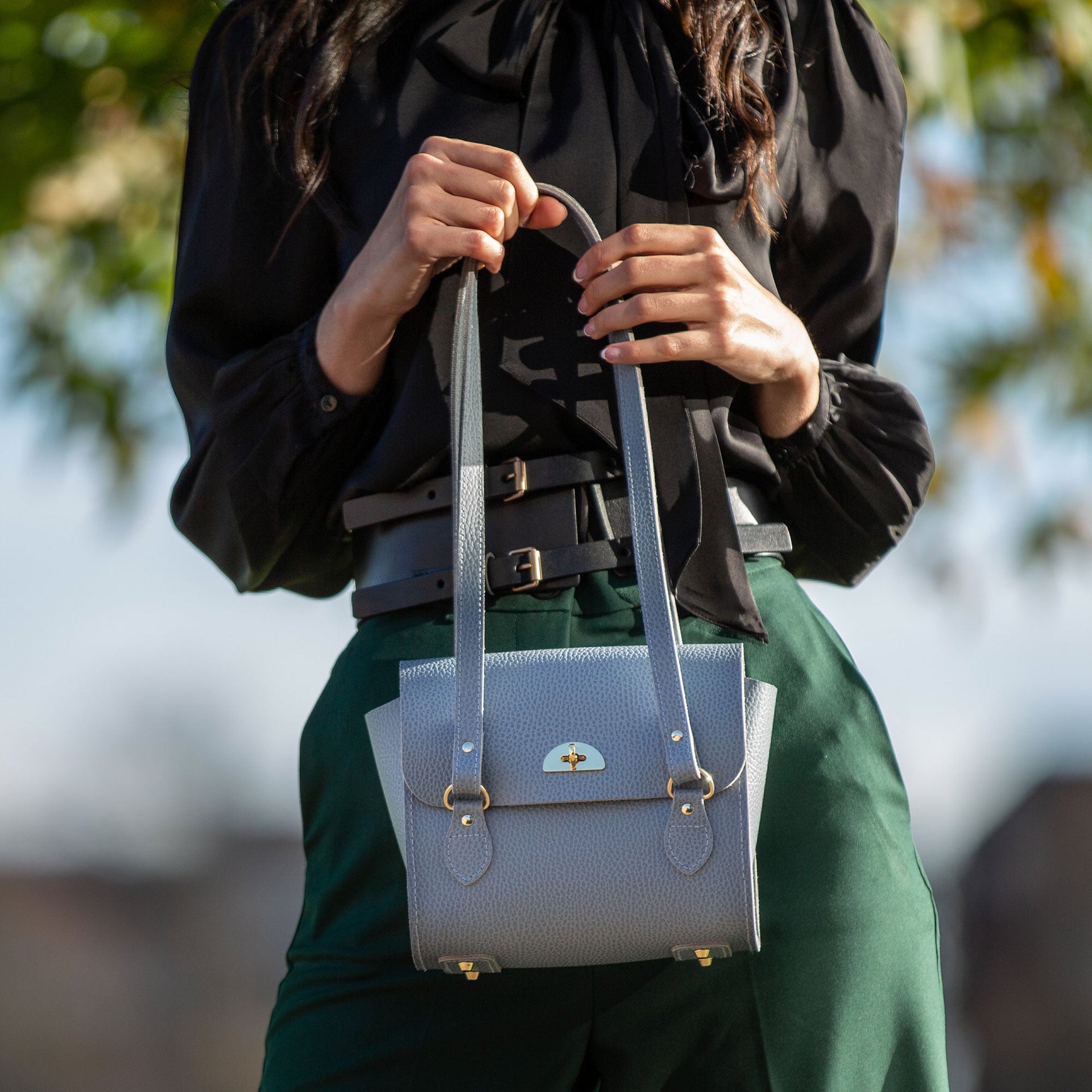 cambridge satchel company leather backpack Portrait Small - Black which is itself a spin on Cambridge Satchels much Cambridge Satchel Backpack Grey Cambridge