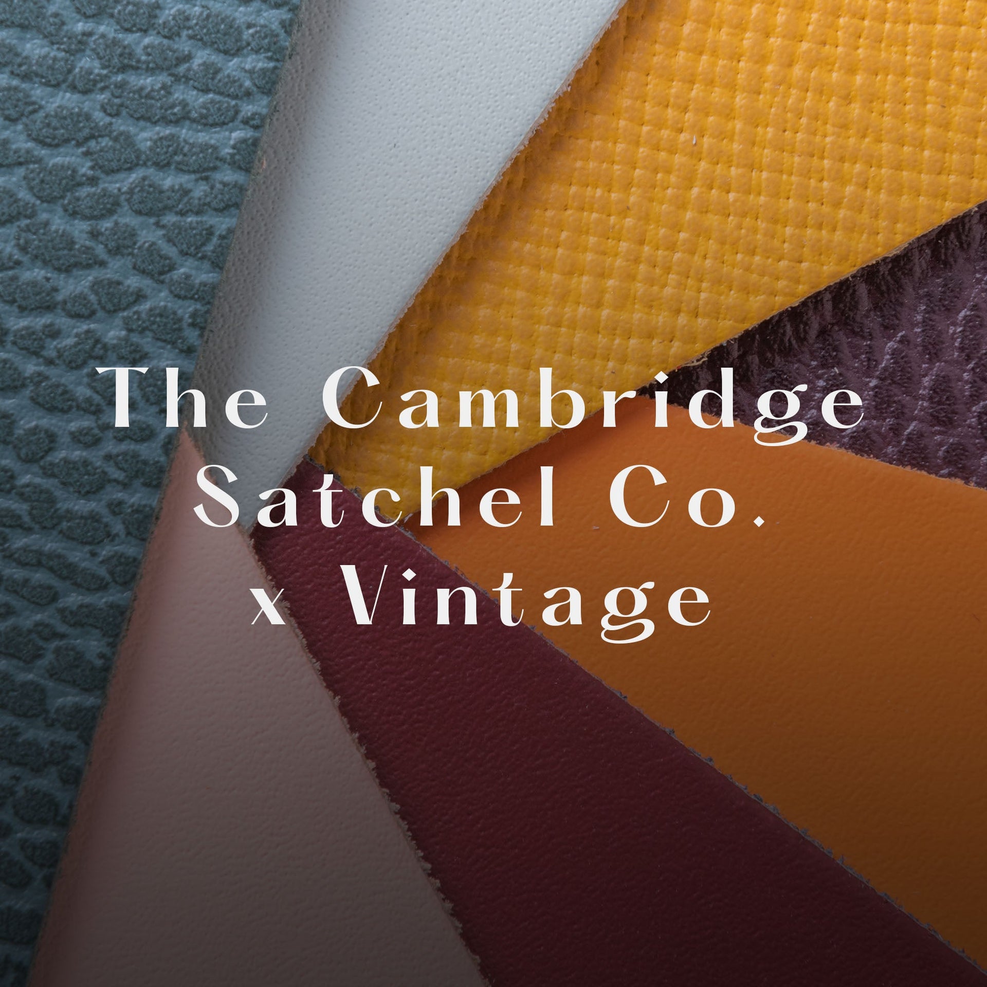 CSC x Vintage: Love Letters - Cambridge Satchel