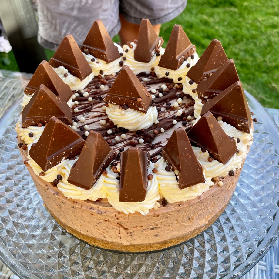How to Make a No-Bake Toblerone Cheesecake - Cambridge Satchel