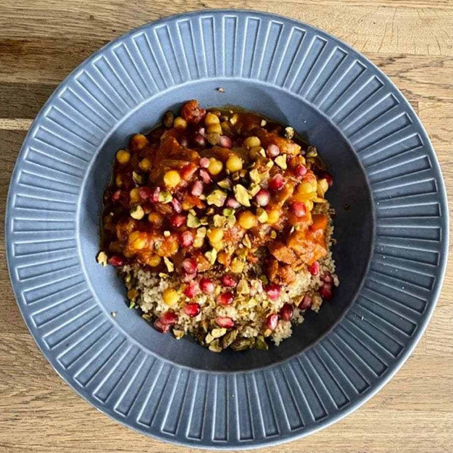 Moroccan Style Halloumi & Mushroom Tagine - Cambridge Satchel