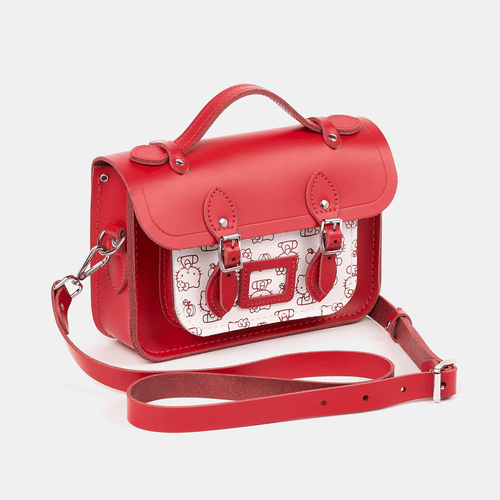 The Hello Kitty Mini - Red & Brilliant White - Cambridge Satchel