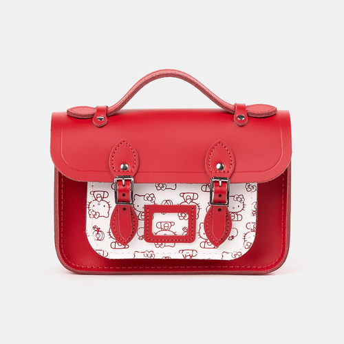 The Hello Kitty Mini - Red & Brilliant White - Cambridge Satchel