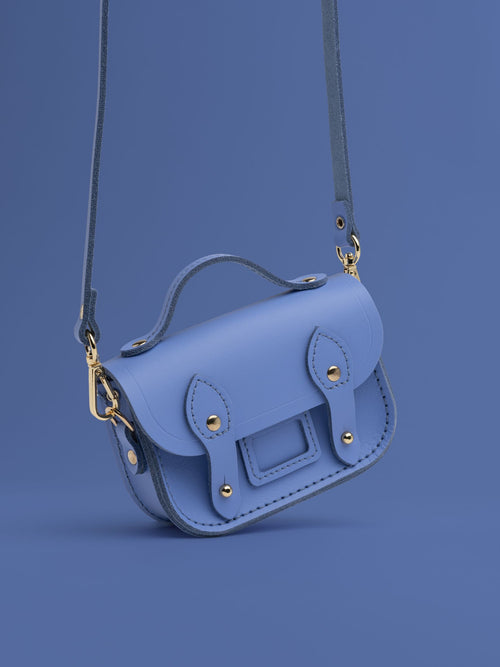 The Micro Satchel - Bluebell
