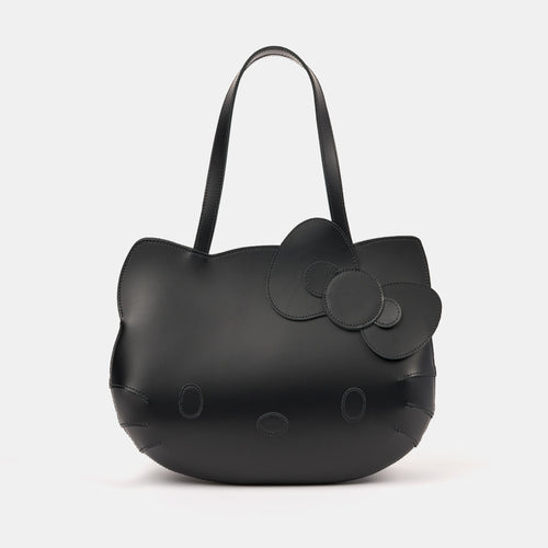 The Hello Kitty Face Tote - Black