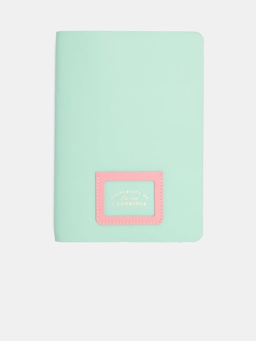 The A5 Notebook - Cambridge Uni Blue & Rose