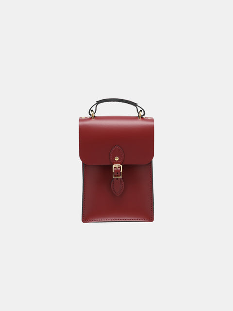Flâneur Binocular Bag Oxblood