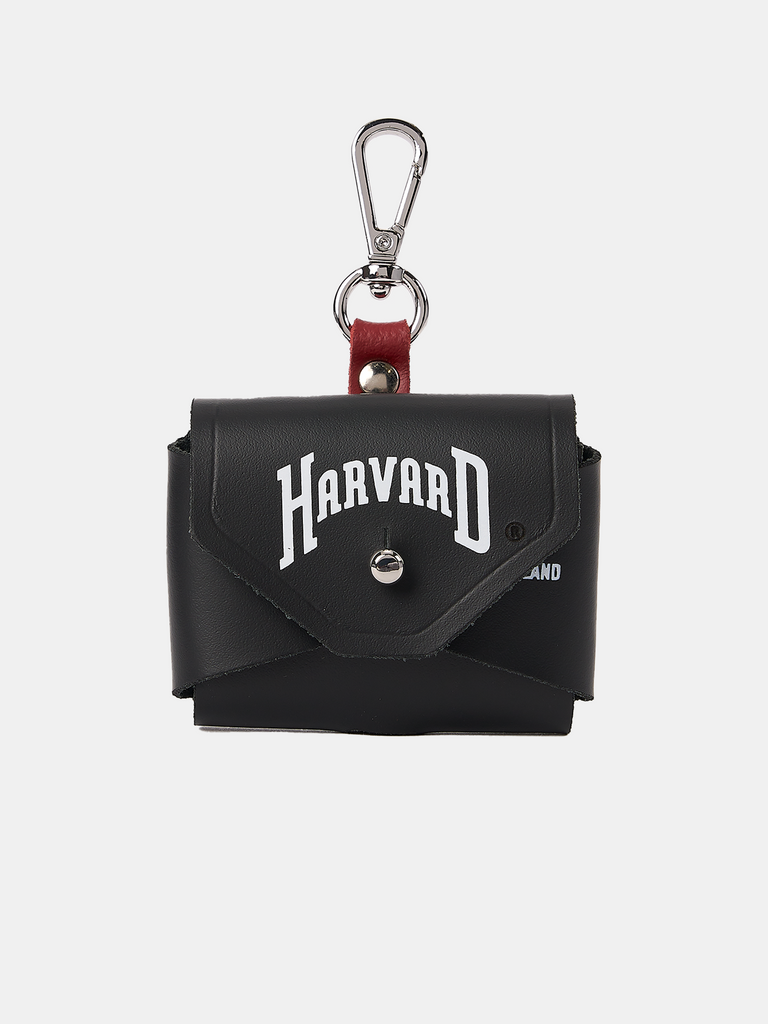 Cambridge Satchel AirPods Pro Case - Black with Harvard Logo