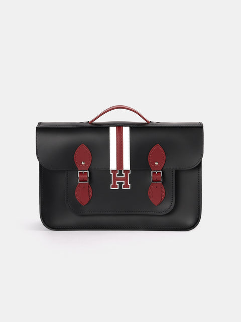 15 Inch Batchel Harvard Stripe