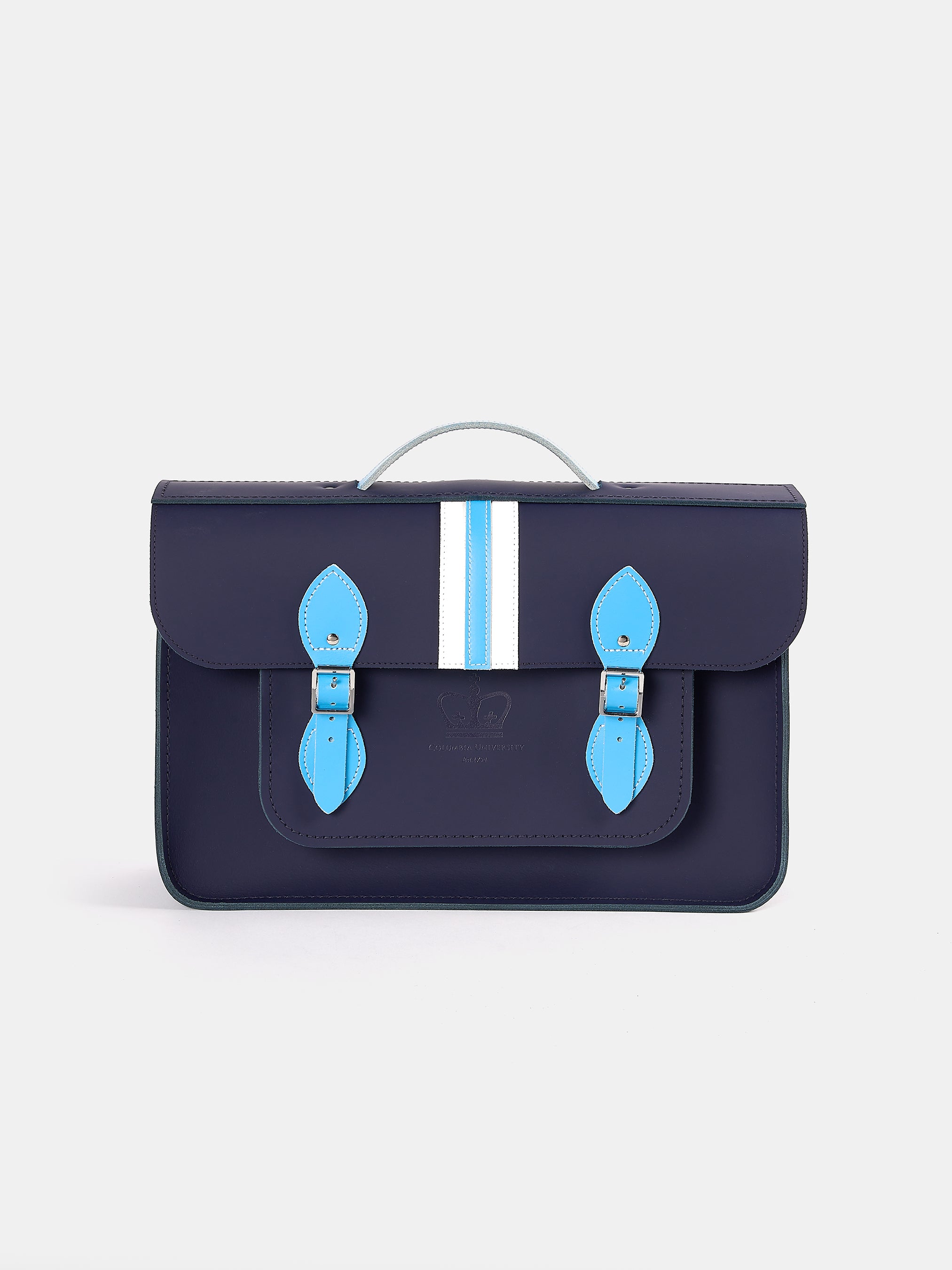 The 15 Inch Batchel - Green Leather | Cambridge Satchel