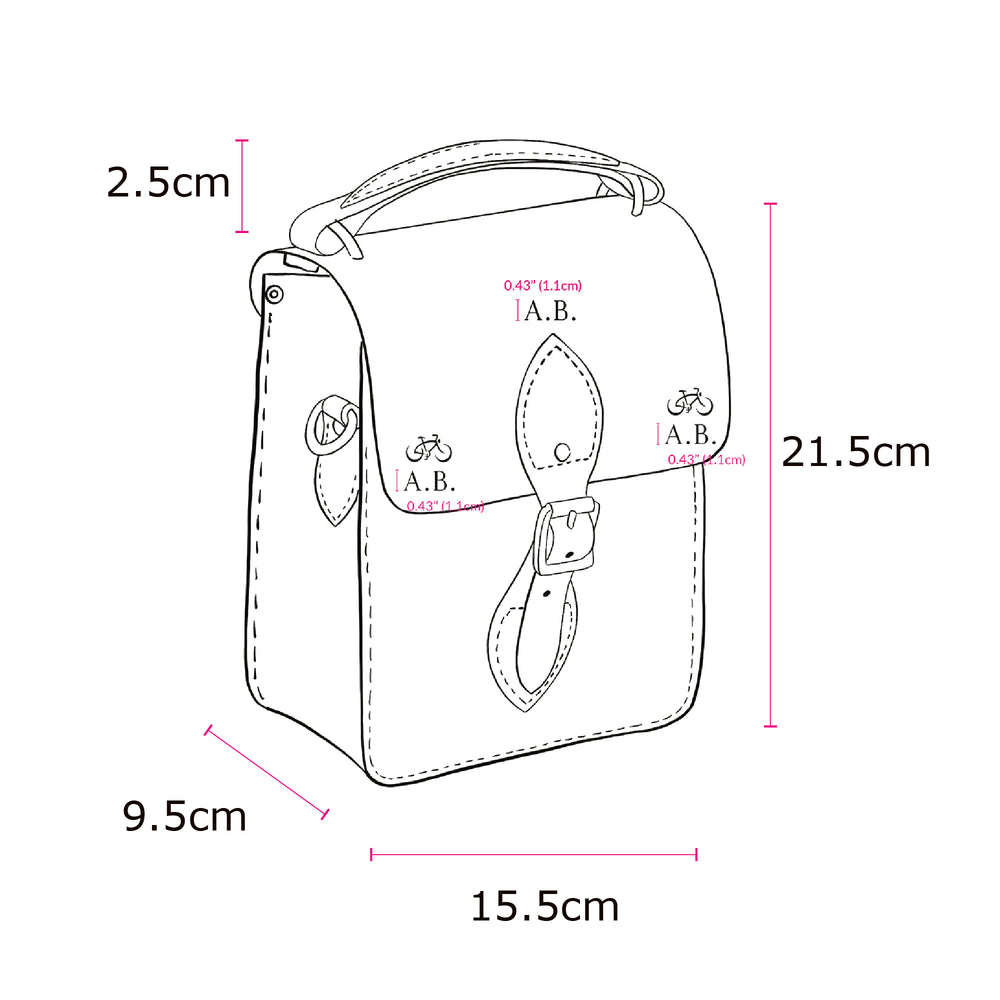 The Binocular Bag - Rambling Rose Celtic Grain