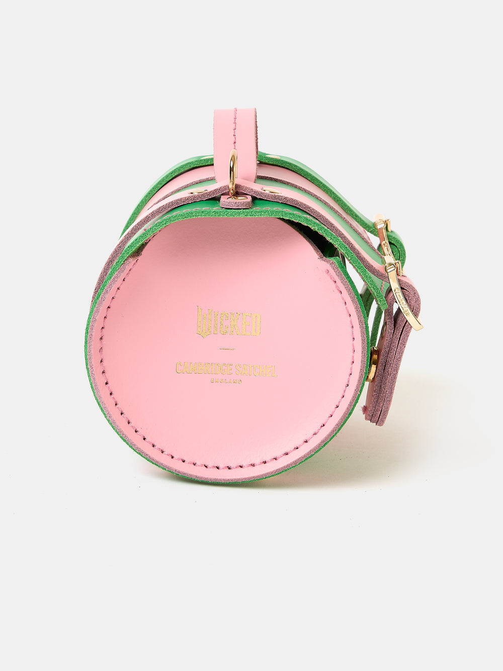 The Micro Bowls Bag - Wicked Green and Popular Pink
