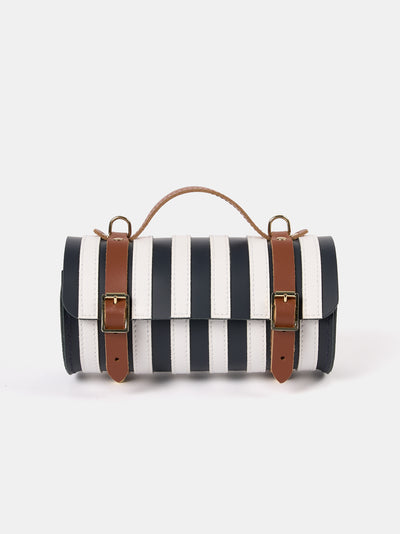 Navy, Brilliant White & Bay