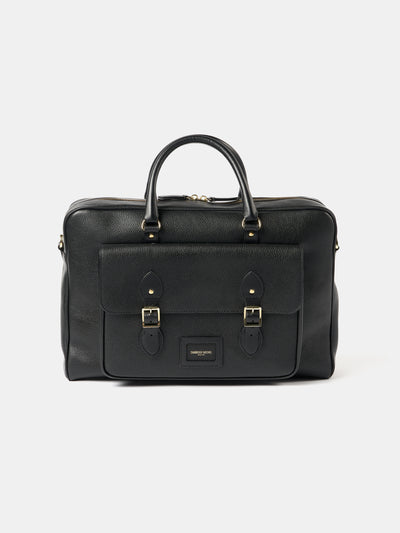 The Brief - Black Calf Grain