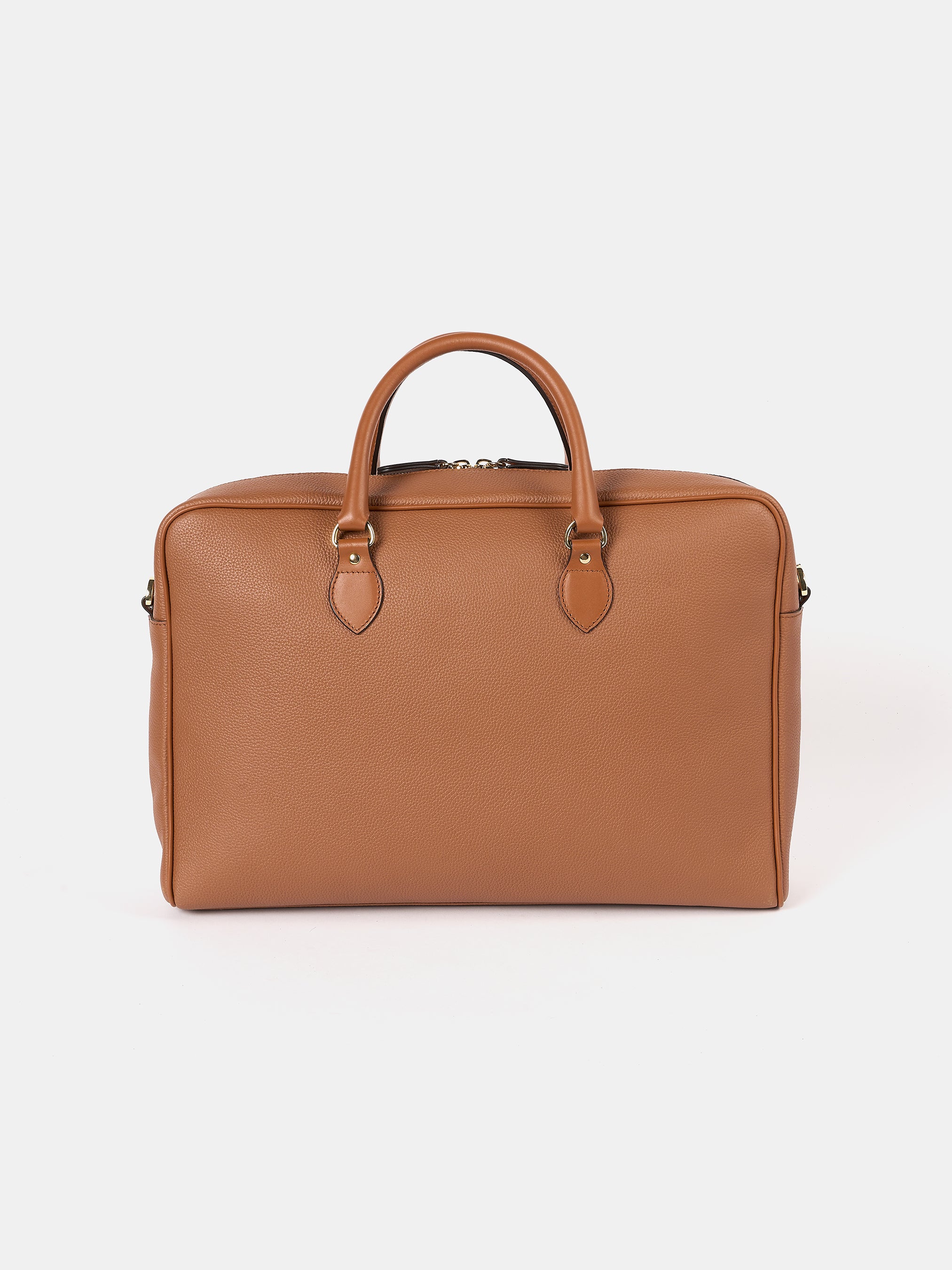 The Brief - Tan Calf Grain