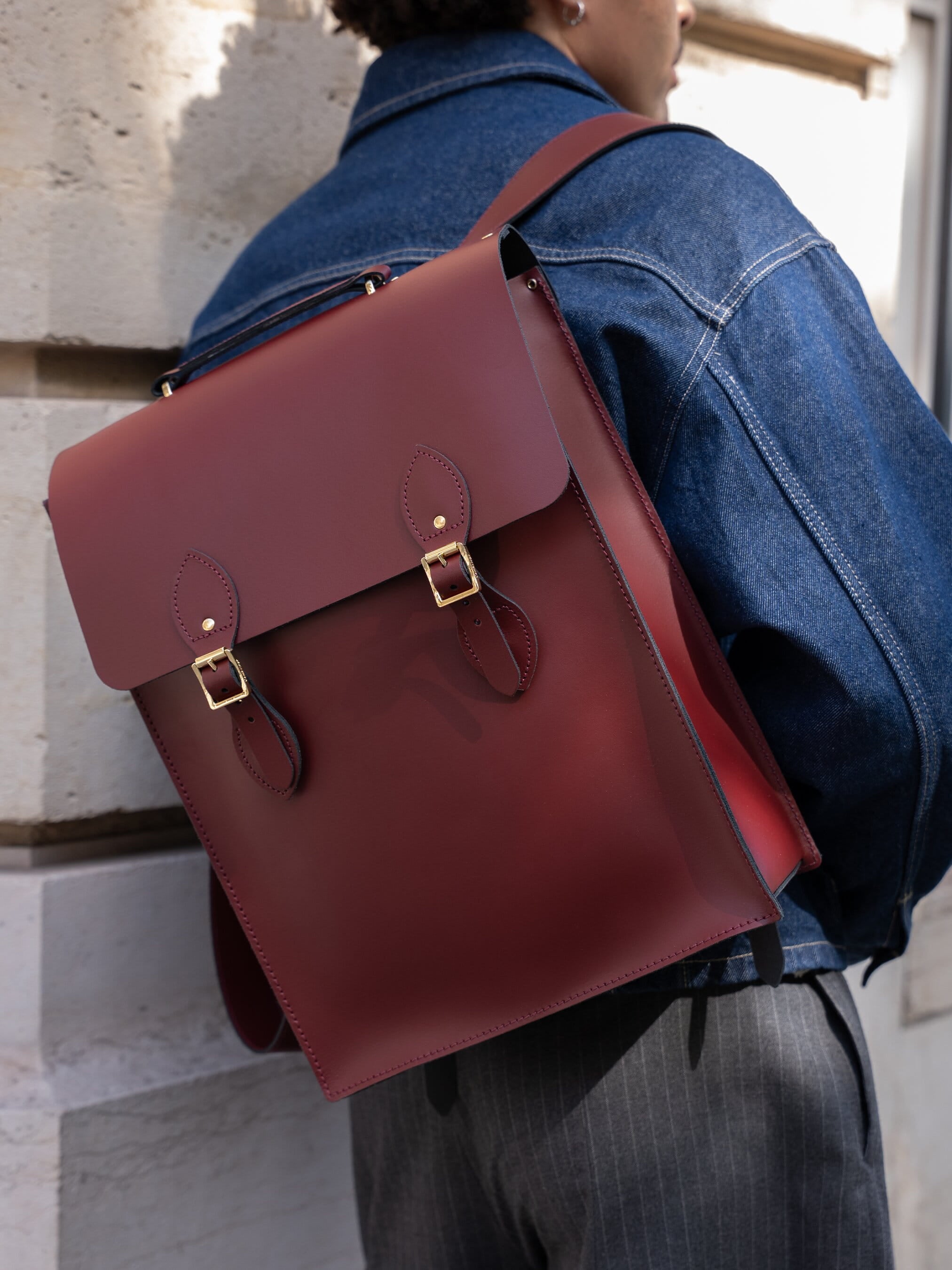 The Flâneur Backpack - Oxblood