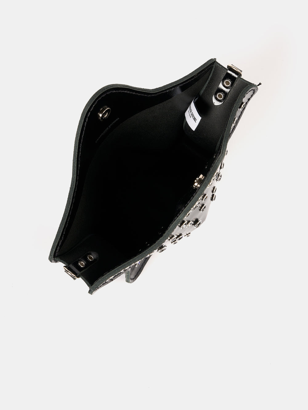 The Star Bag - High Shine Black with Swarovski® Crystals