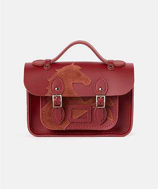 Binocular Crossbody Pink Bag - Popular Pink Celtic with 'G' Plate