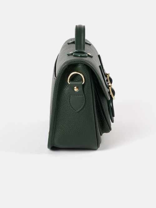 The Soft Satchel - Ivy Calf Grain