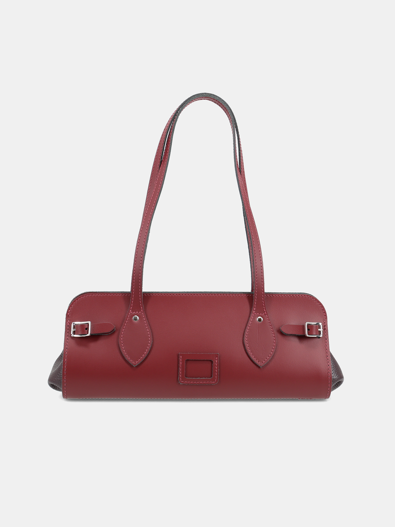 East West Shoulder Bag Oxblood