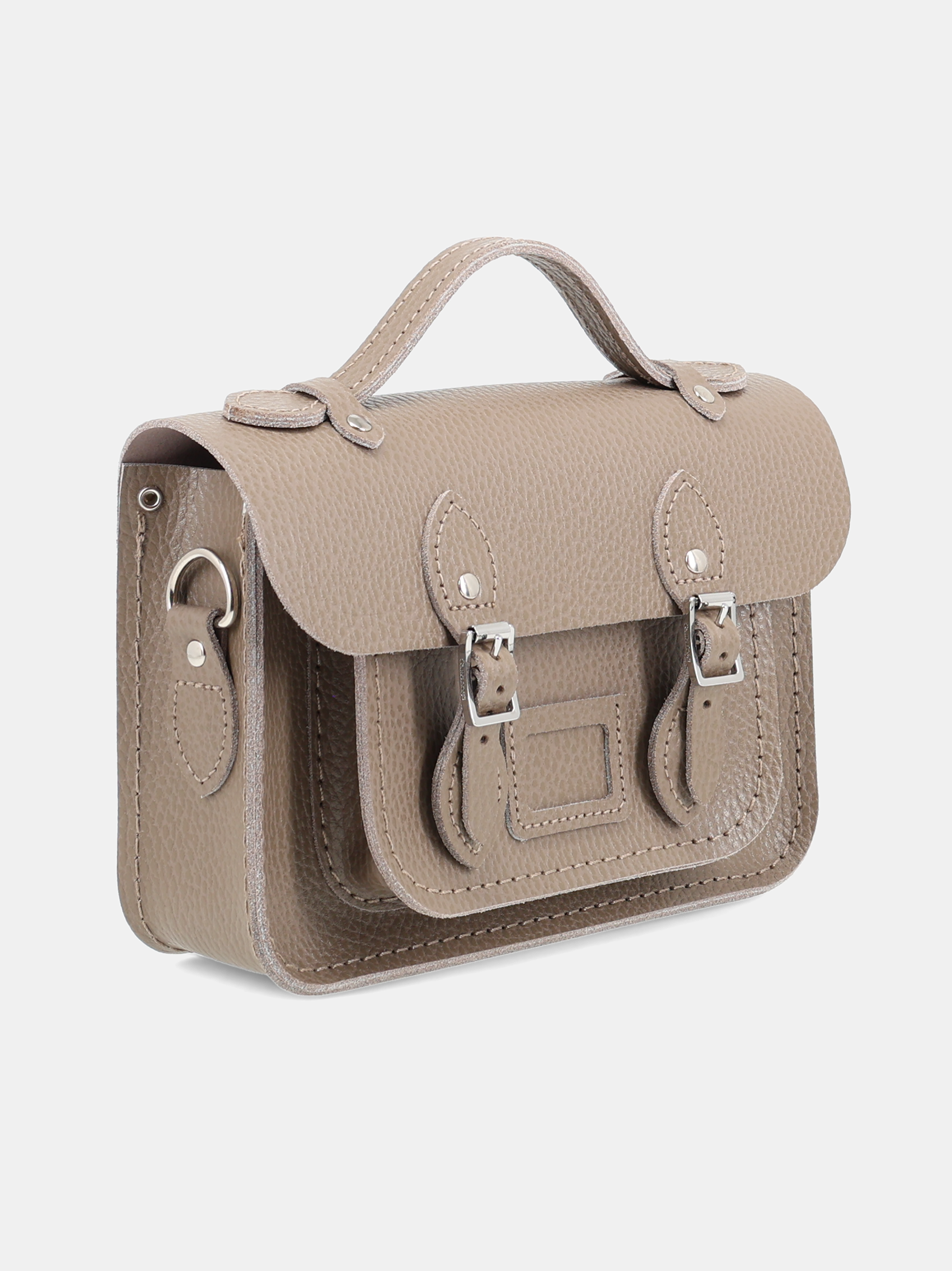The Mini Satchel - Taupe Celtic