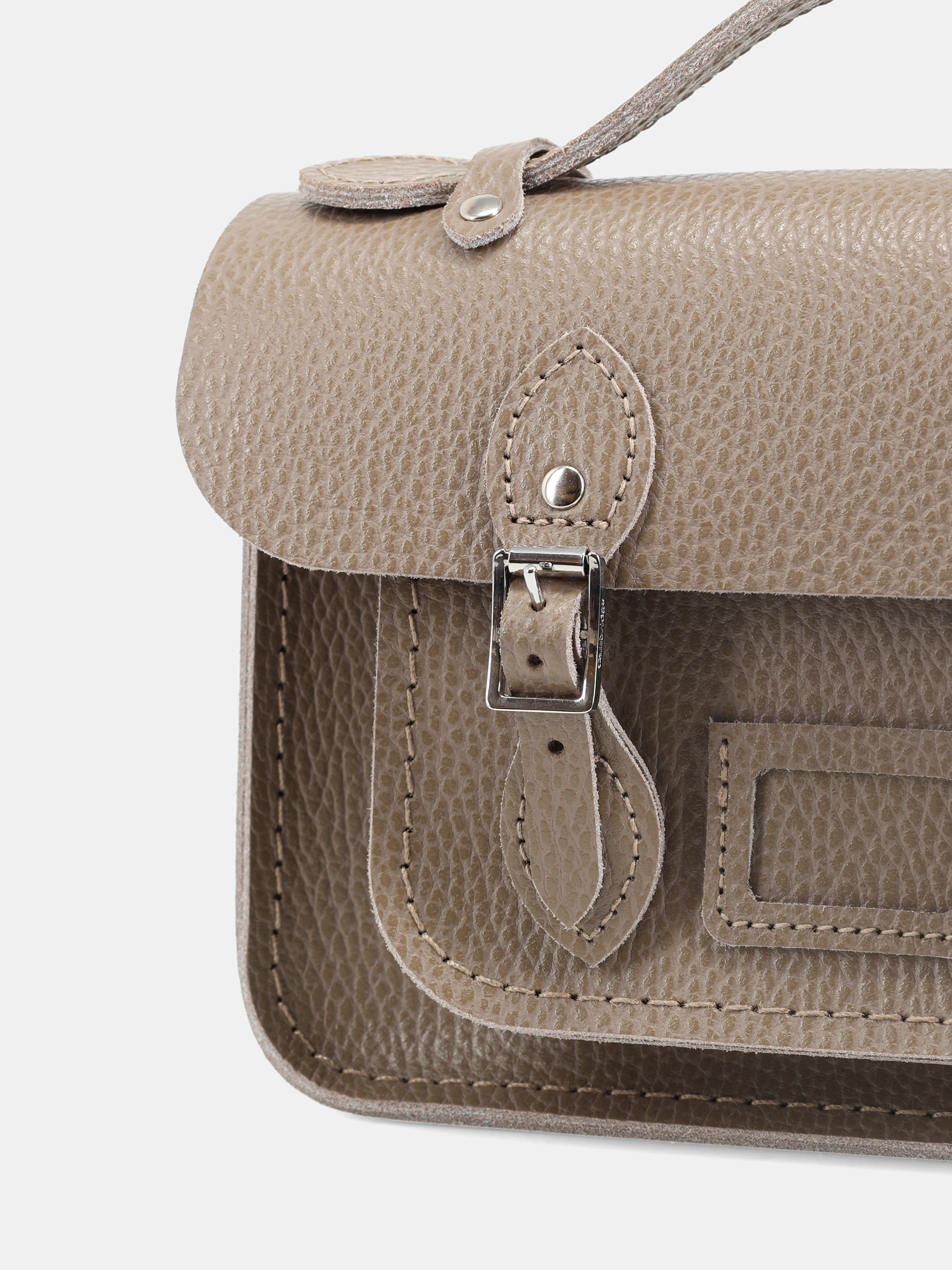 The Mini Satchel - Taupe Celtic