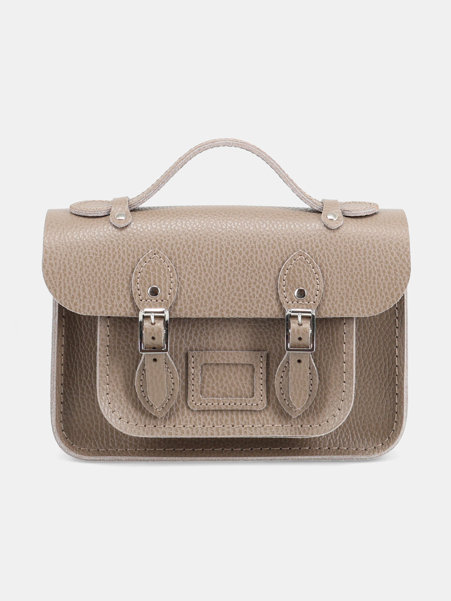 The Mini Satchel - Taupe Celtic