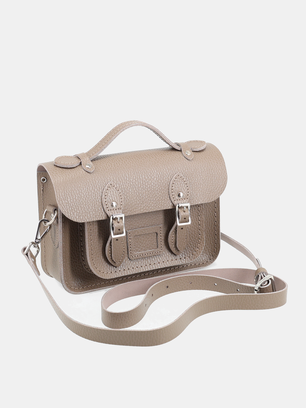 The Mini Satchel - Taupe Celtic