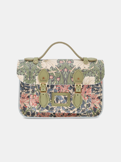 The Mini - Honeysuckle Print & Sage Green