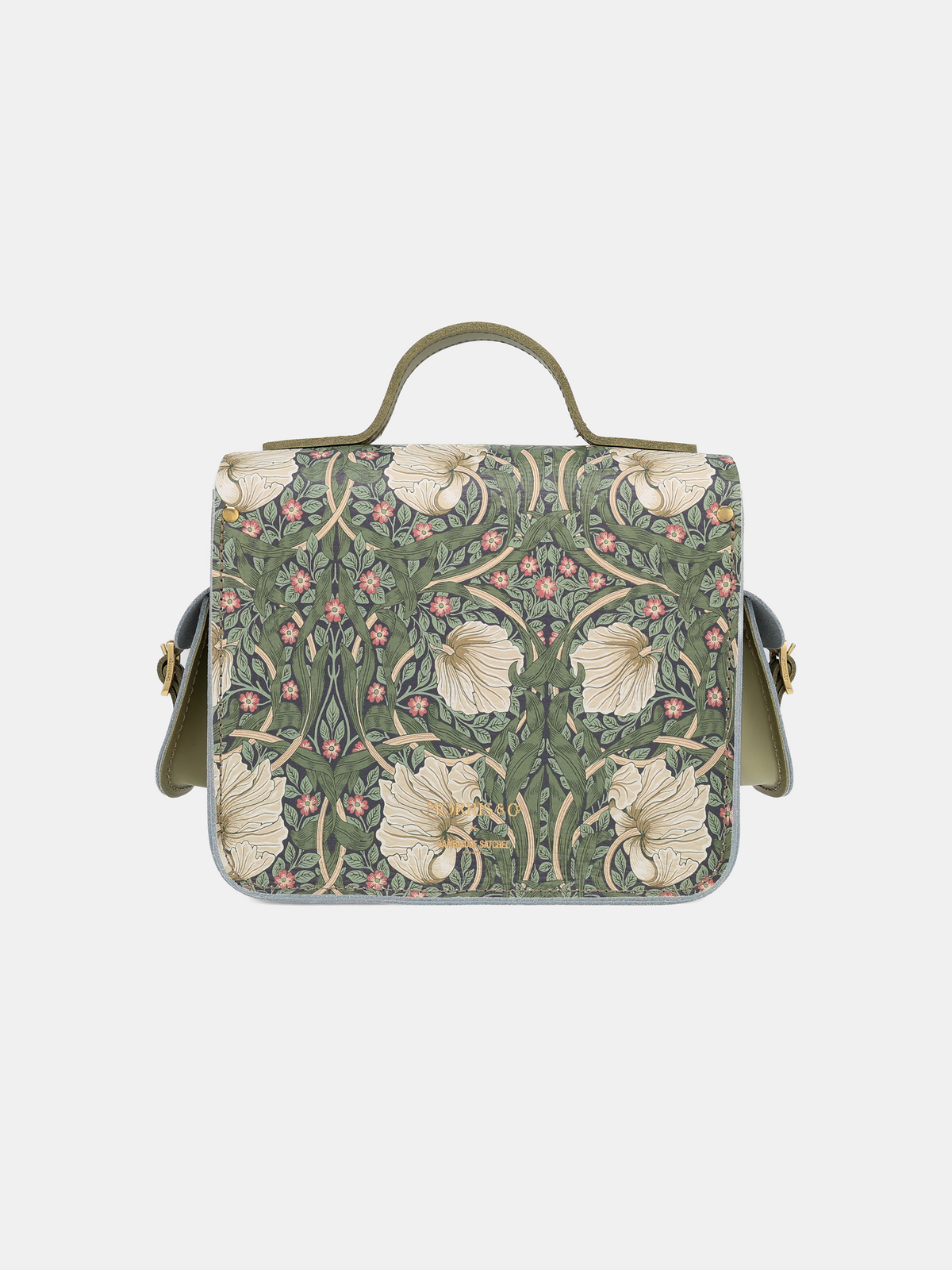 The Traveller - Honeysuckle Print & Sage Green
