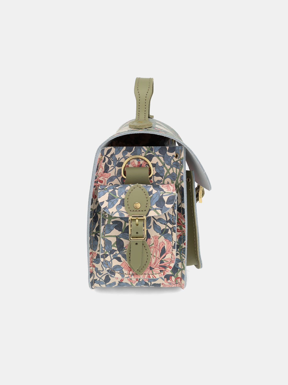 The Traveller - Honeysuckle Print & Sage Green