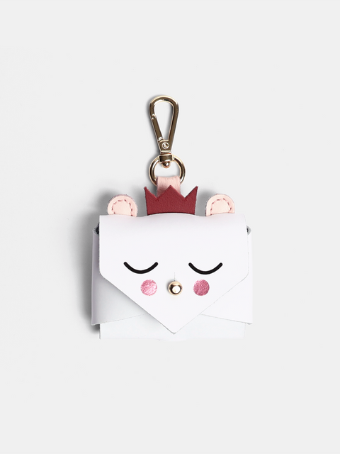 Mouse AirPods Pro Case White Red &amp Cloud Pink