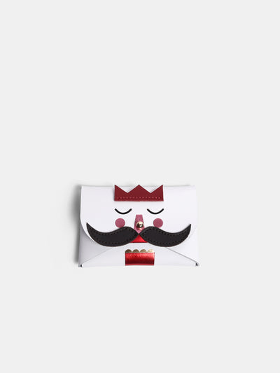 The Nutcracker Purse - White, Black & Red