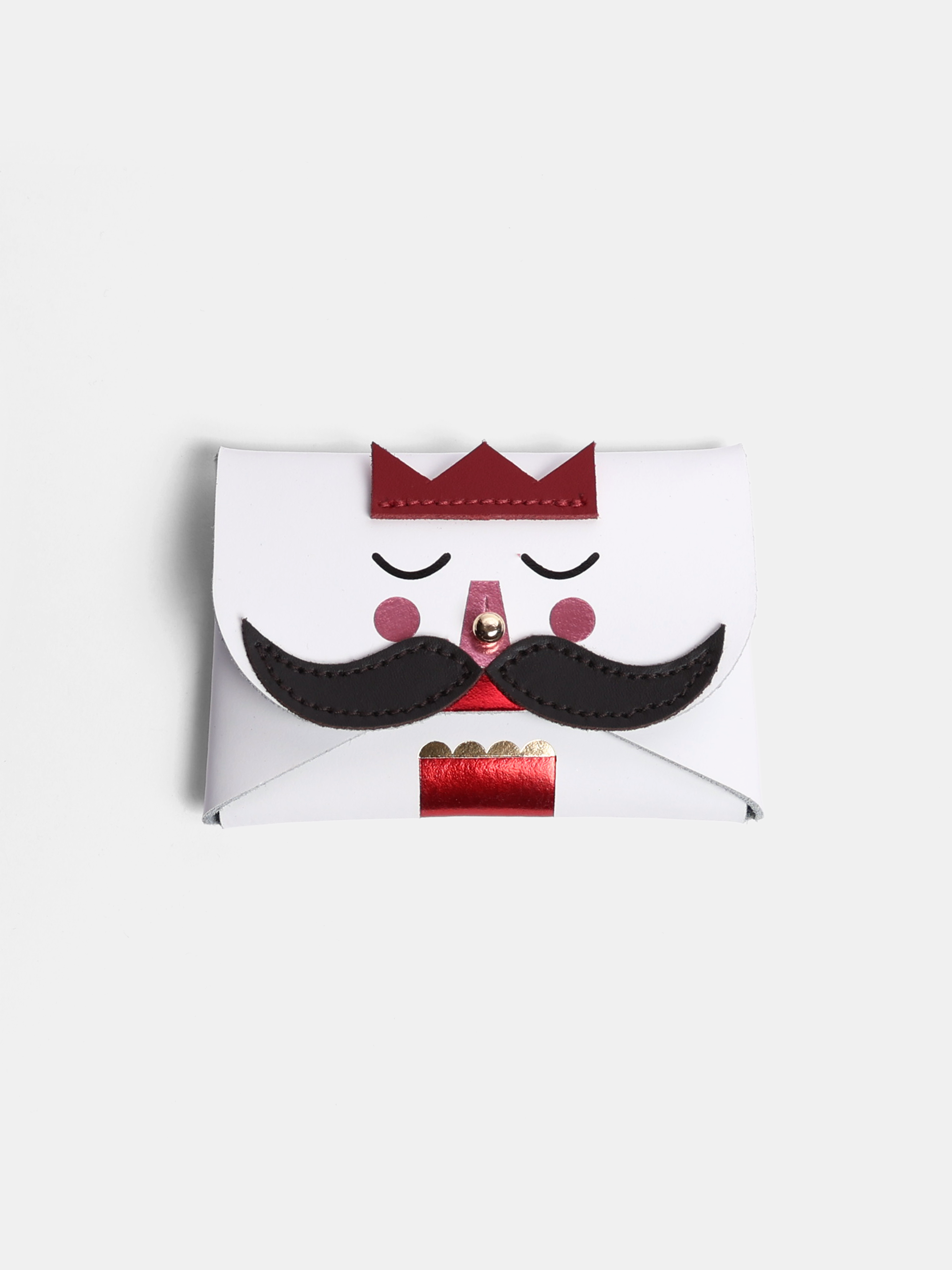 The Nutcracker Purse - White, Black & Red